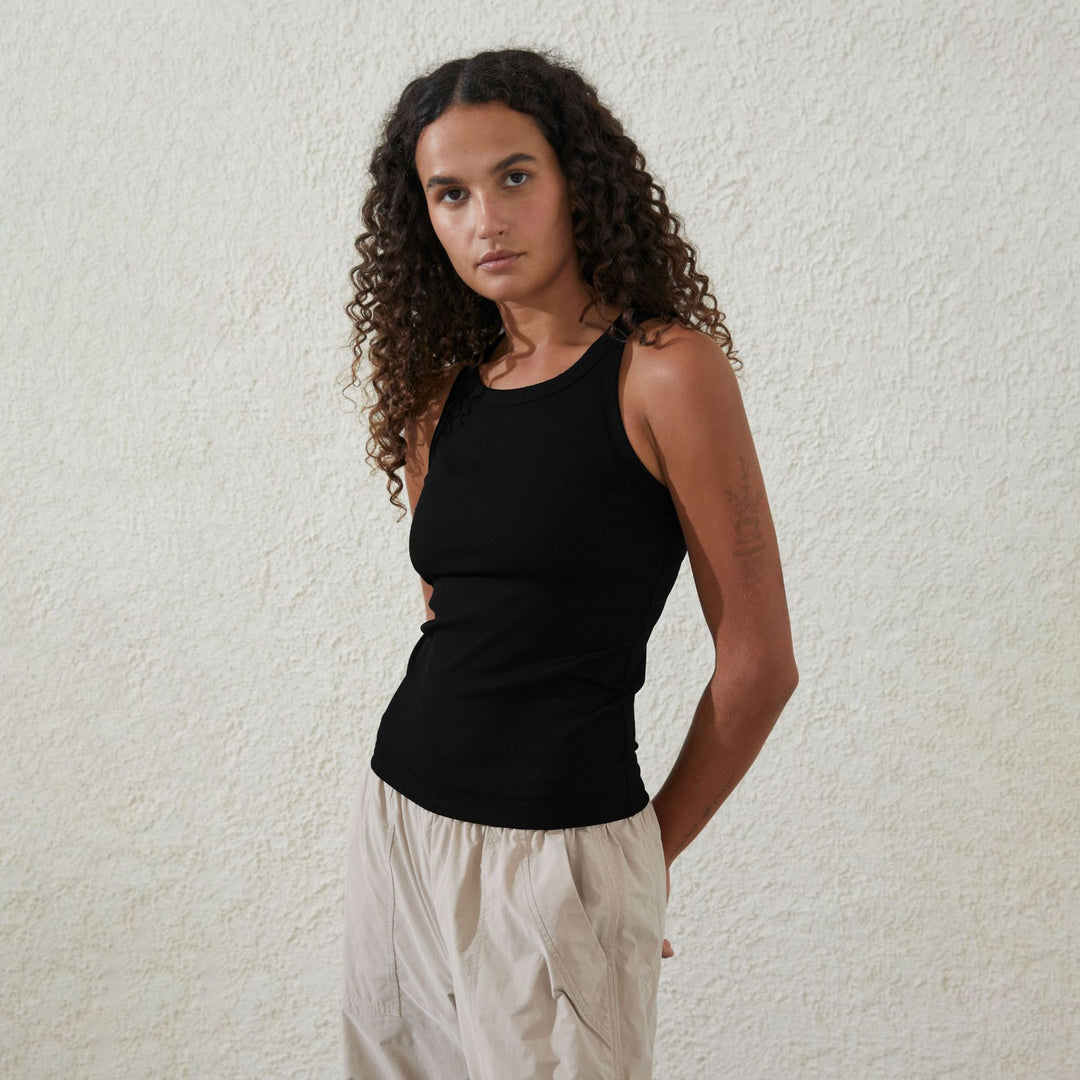 Dame Sporty Tanktop med højfunktionelt materiale Stilla