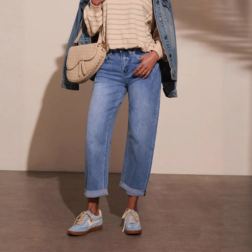 Dame Boyfriend Jeans Stilla