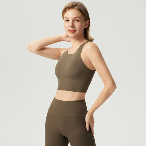 Dame sporty bustier med sømløs pasform og åndbar struktur Stilla