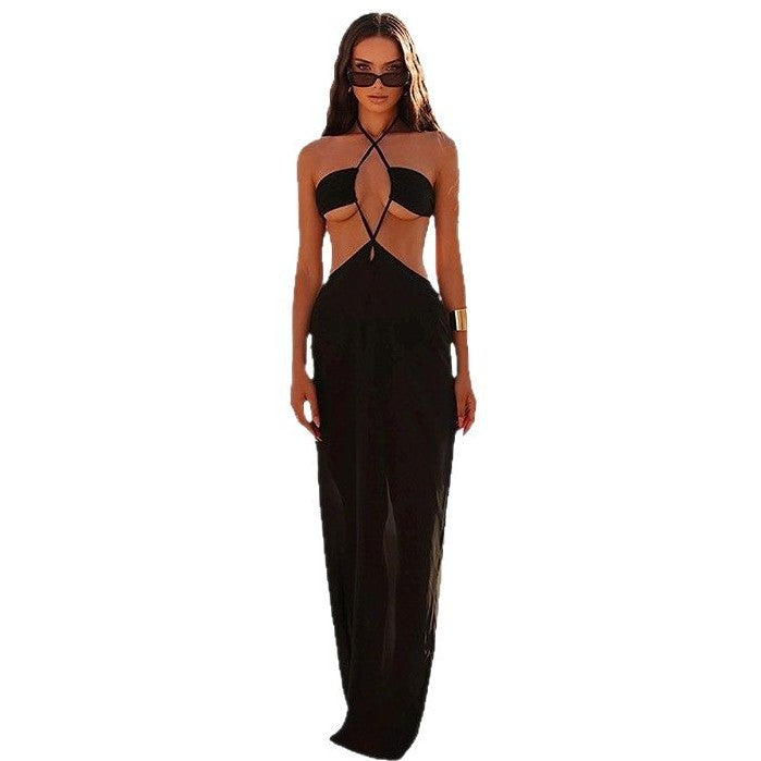 Dame Cutout Maxikjole Stilla