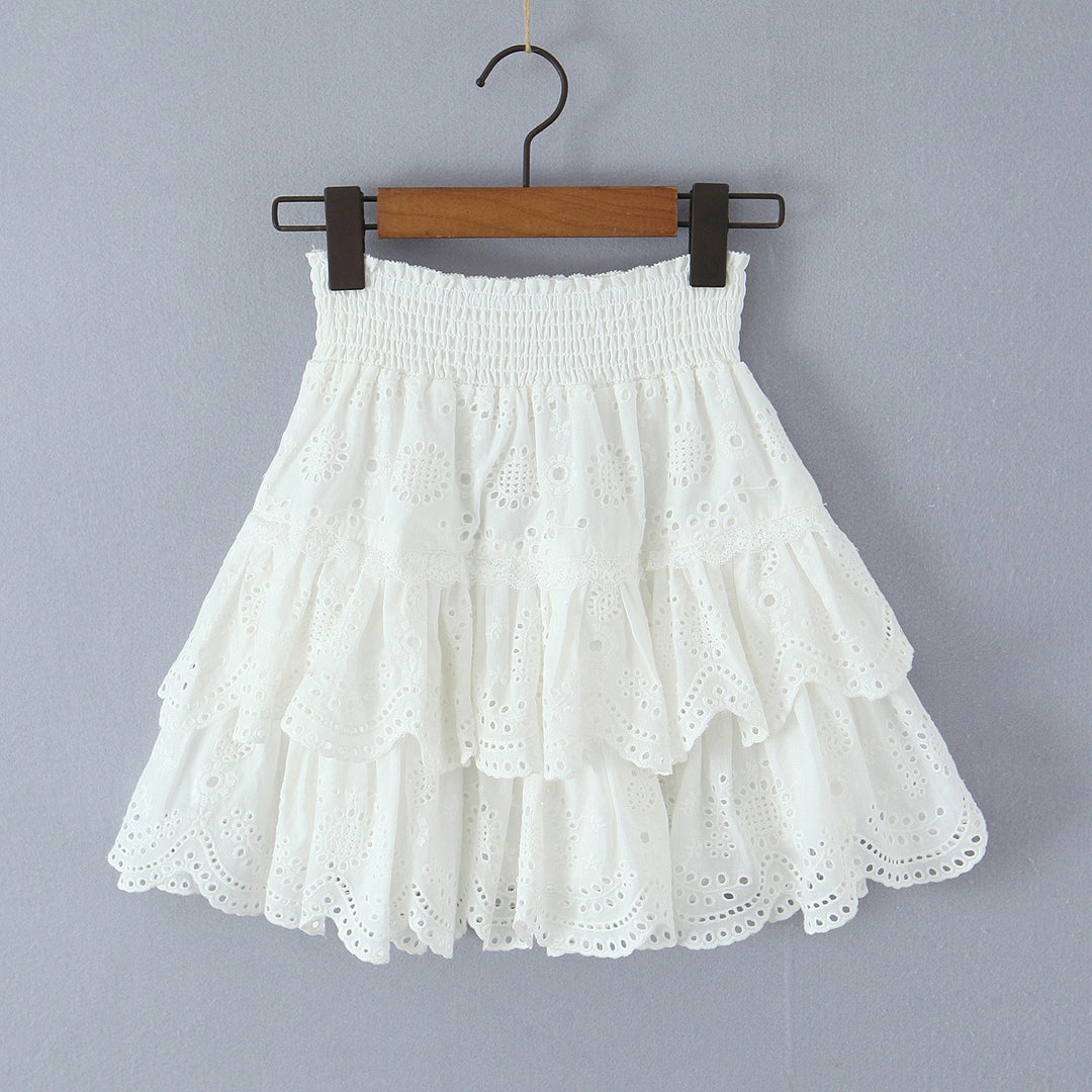 Dame bomulds flæse shorts Skovae