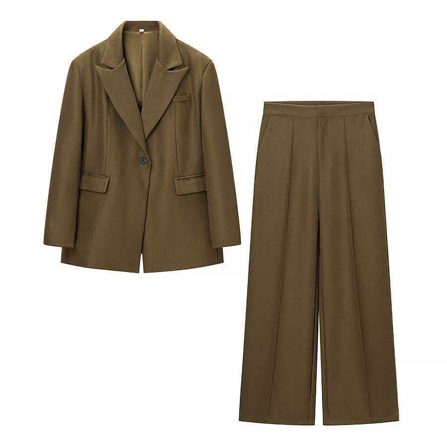 Kvinders klassiske oversized blazer jakke Stilla