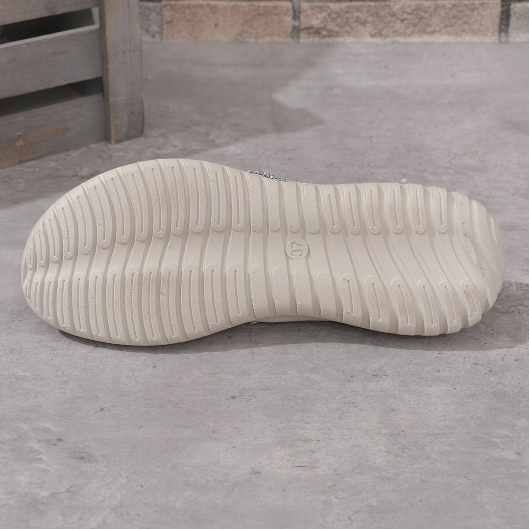 Dame toe-separer sandaler med ergonomisk fodseng og fleksibelt overmateriale Stilla