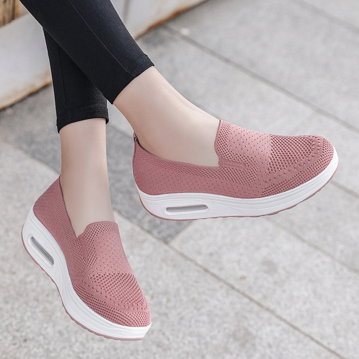 Dame Komfortable Slip-On Sneakers med innovativ dæmpningsteknologi Stilla