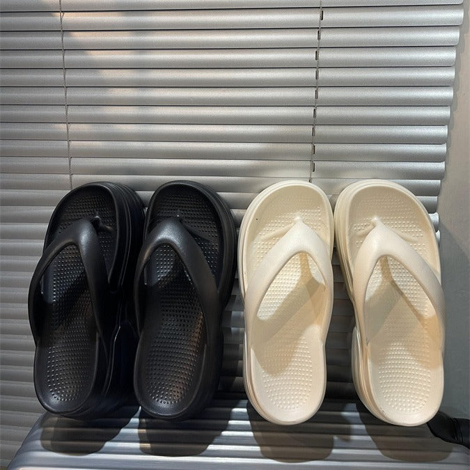 Dame komfortable og stilfulde flip-flops med ergonomisk fodseng og skridsikker sål Stilla