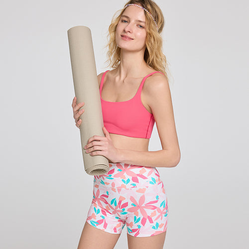 Dame sporty bustier lavet af højt åndbart materiale med sømløs forarbejdning Stilla