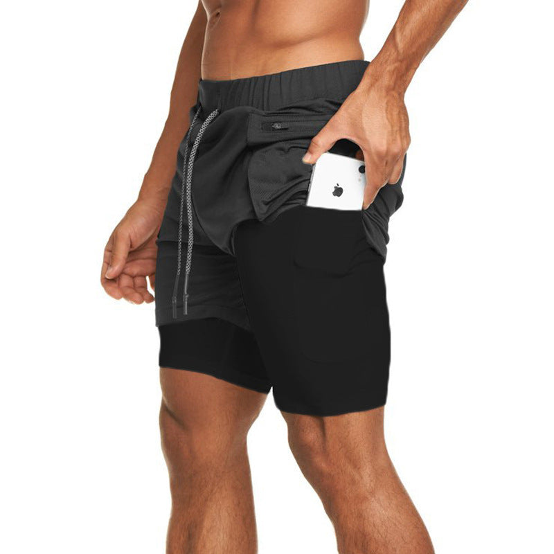 Herrer Sportslige Multifunktionsshorts med dybe lommer Stilla