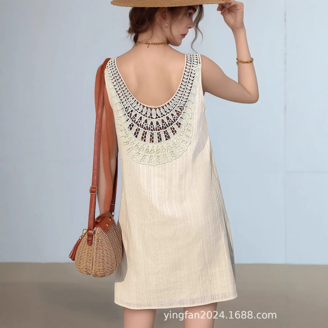 Dame Chic Casual Sommerkjole Stilla