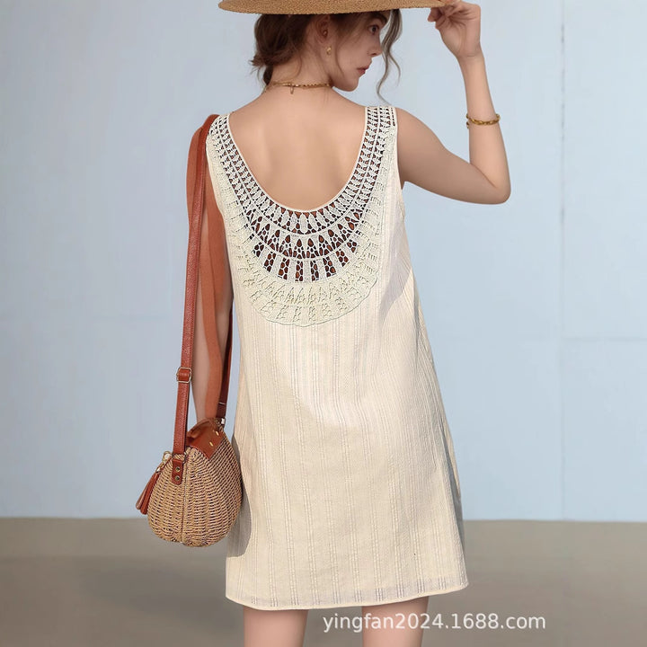 Dame Chic Casual Sommerkjole Stilla