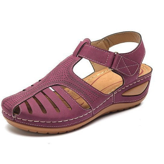 Dame Komfort Riemchen Wedge Sandaler Stilla