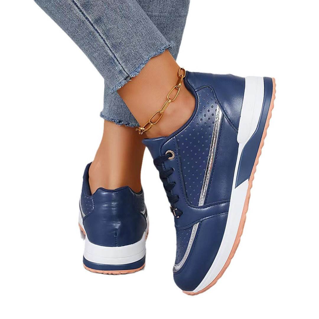 Dame Sporty Trend Sneakers med åndbart overdel Stilla
