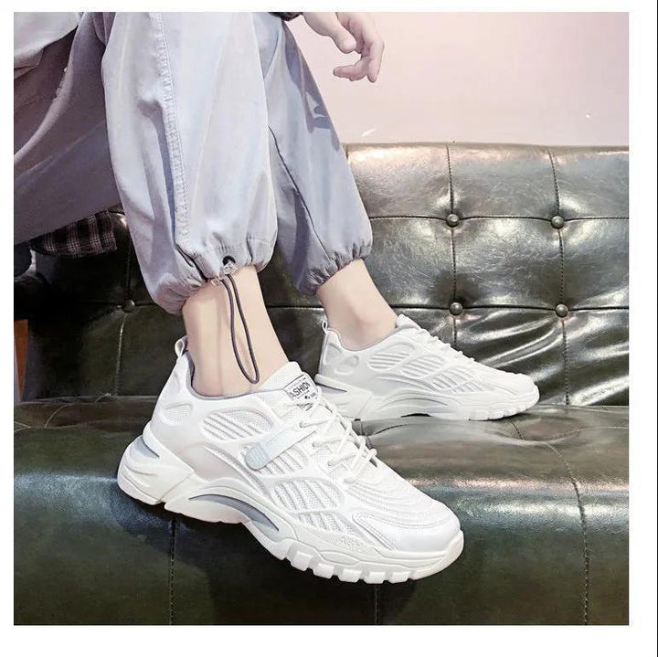 Herre Sporty Trail-Sneakers med støddæmpende sål og åndbar struktur Stilla