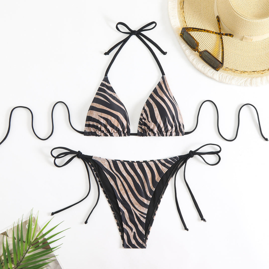 Femme Triangle Bikini Sæt Stilla