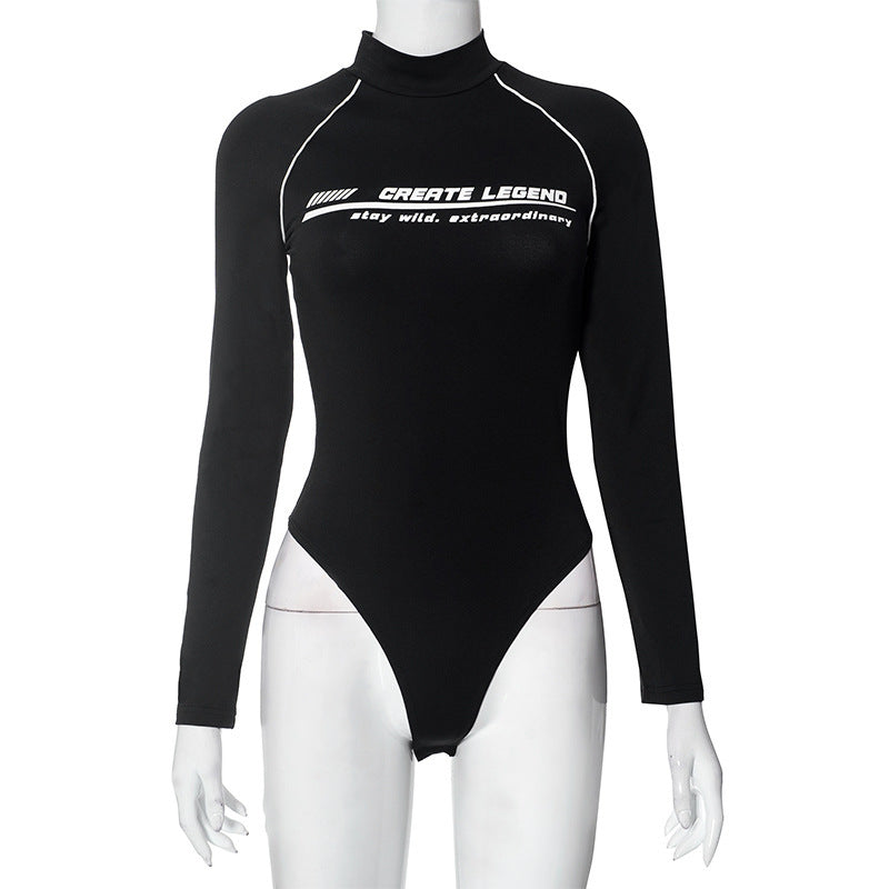 Dame Sport Langærmet Body Stilla