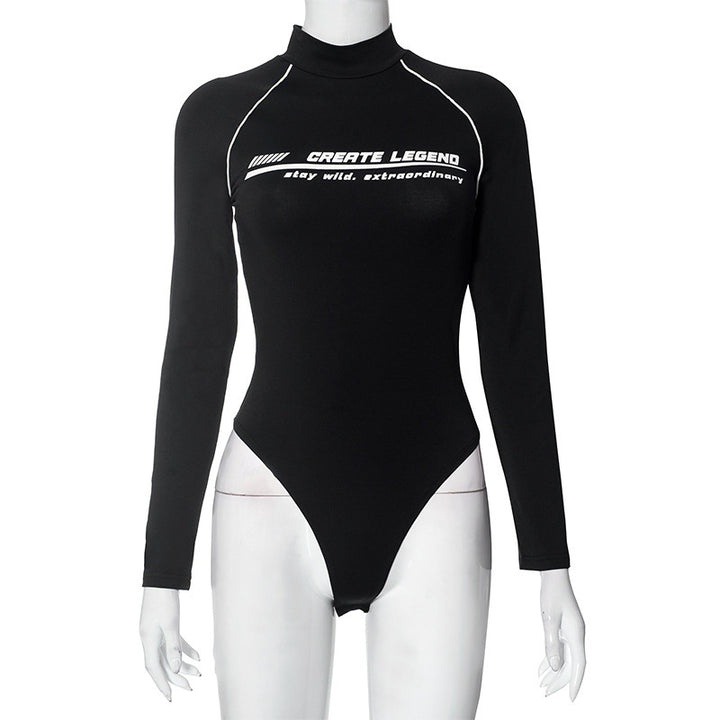 Dame Sport Langærmet Body Stilla