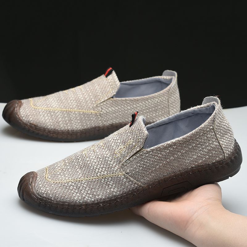 Herrer Behagelige Slip-On Fritidssko med fleksibelt Overmateriale og skridsikker Såle Stilla