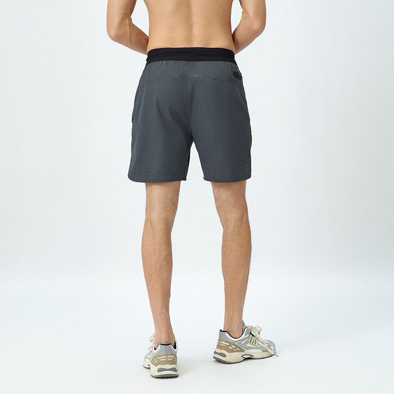 Herre sporty løbeshorts med praktisk indvendig lomme og elastisk talje Stilla