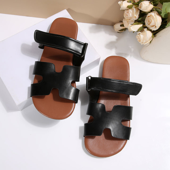 Dame Behagelige Krydsrem Slide Sandaler Stilla