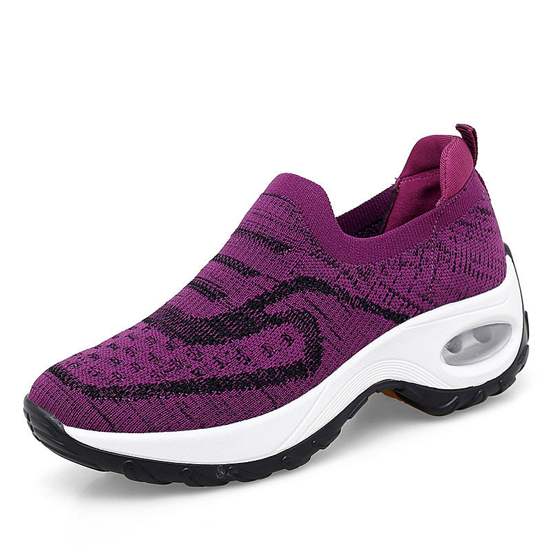 Damer Behagelige og fleksible Slip-On Sneakers med dæmpende sål Stilla