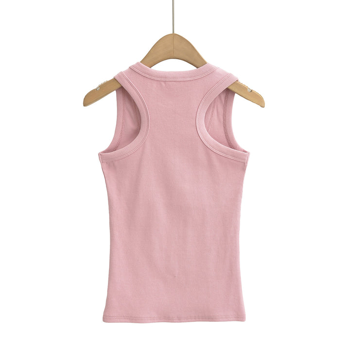 Dame Sporty tanktop med figureformende snit og elastisk materiale Stilla