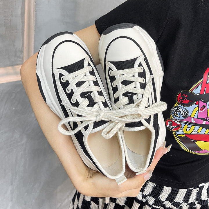 Dame Sneakers i sporty design med polstret sål og åndbart overmateriale Stilla