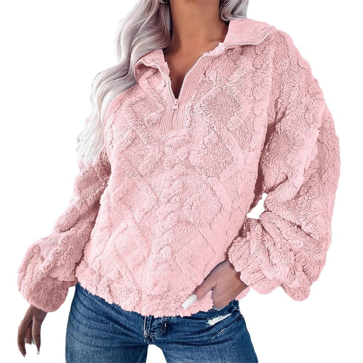 Dame hyggelig fleece-trøje Stilla