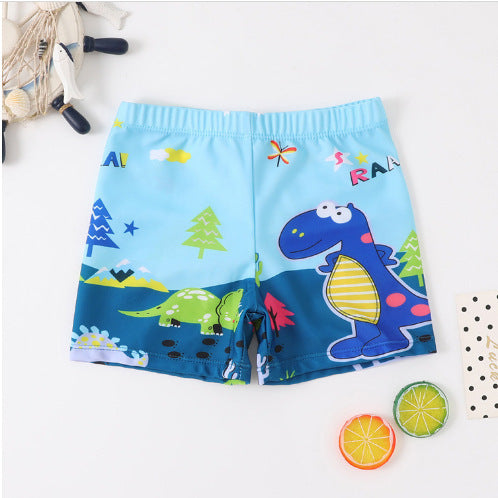 Drengernes bad shorts med maritimt motiv Skovae
