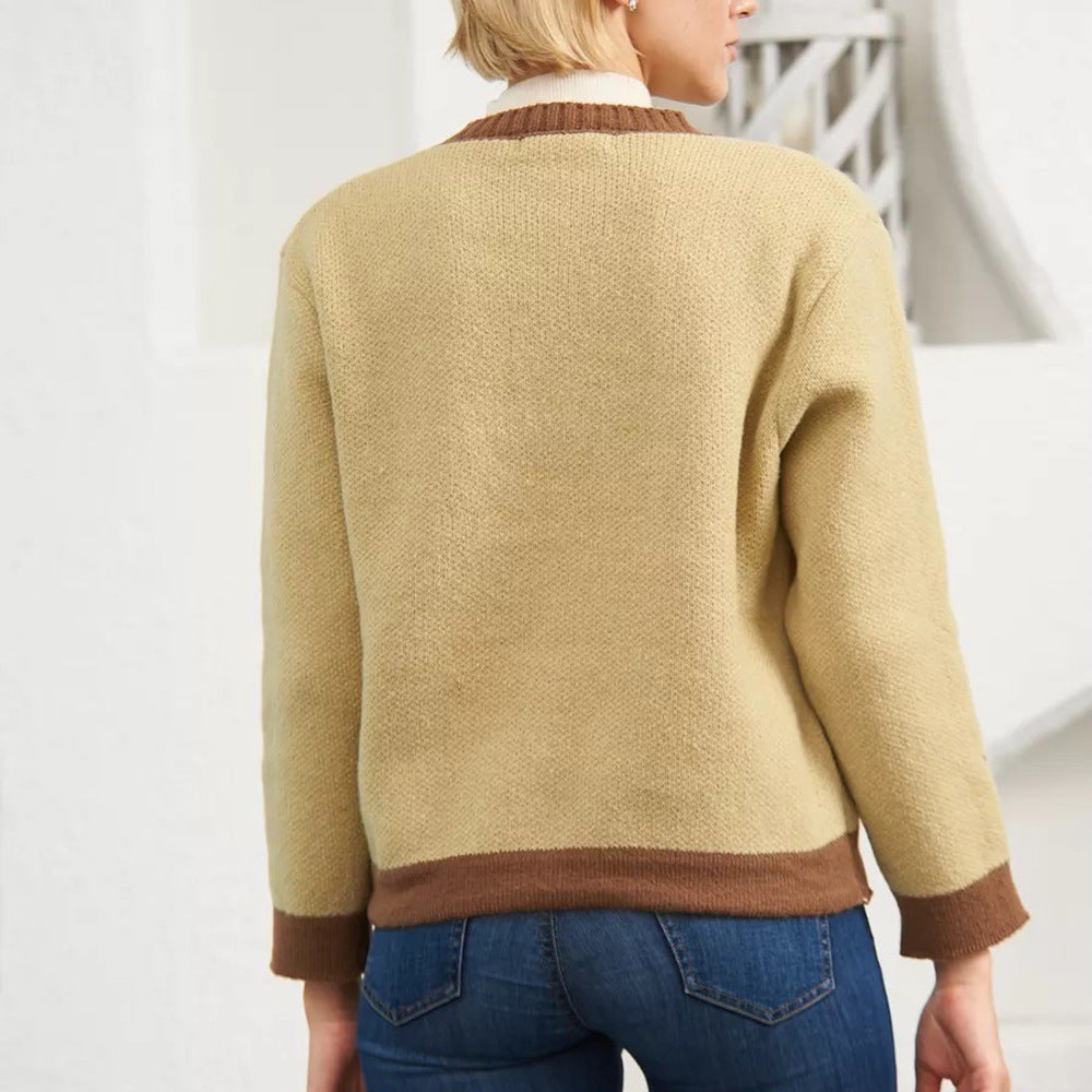 Femme Cozy Tekstureret Strik Knap-Cardigan Stilla