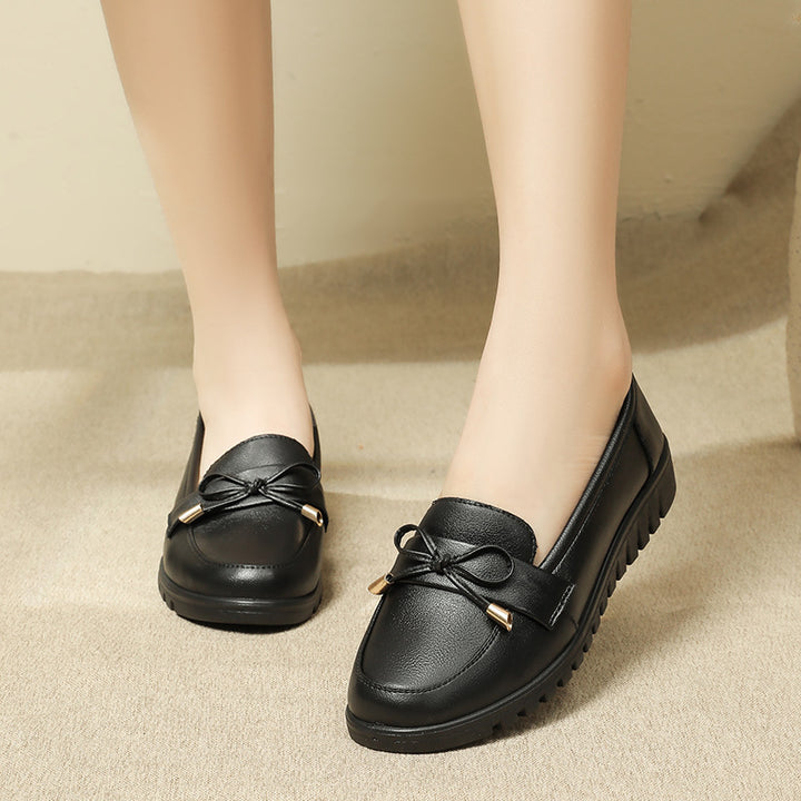 Femme Elegante Casual Slipper med sløjfedetalje Stilla