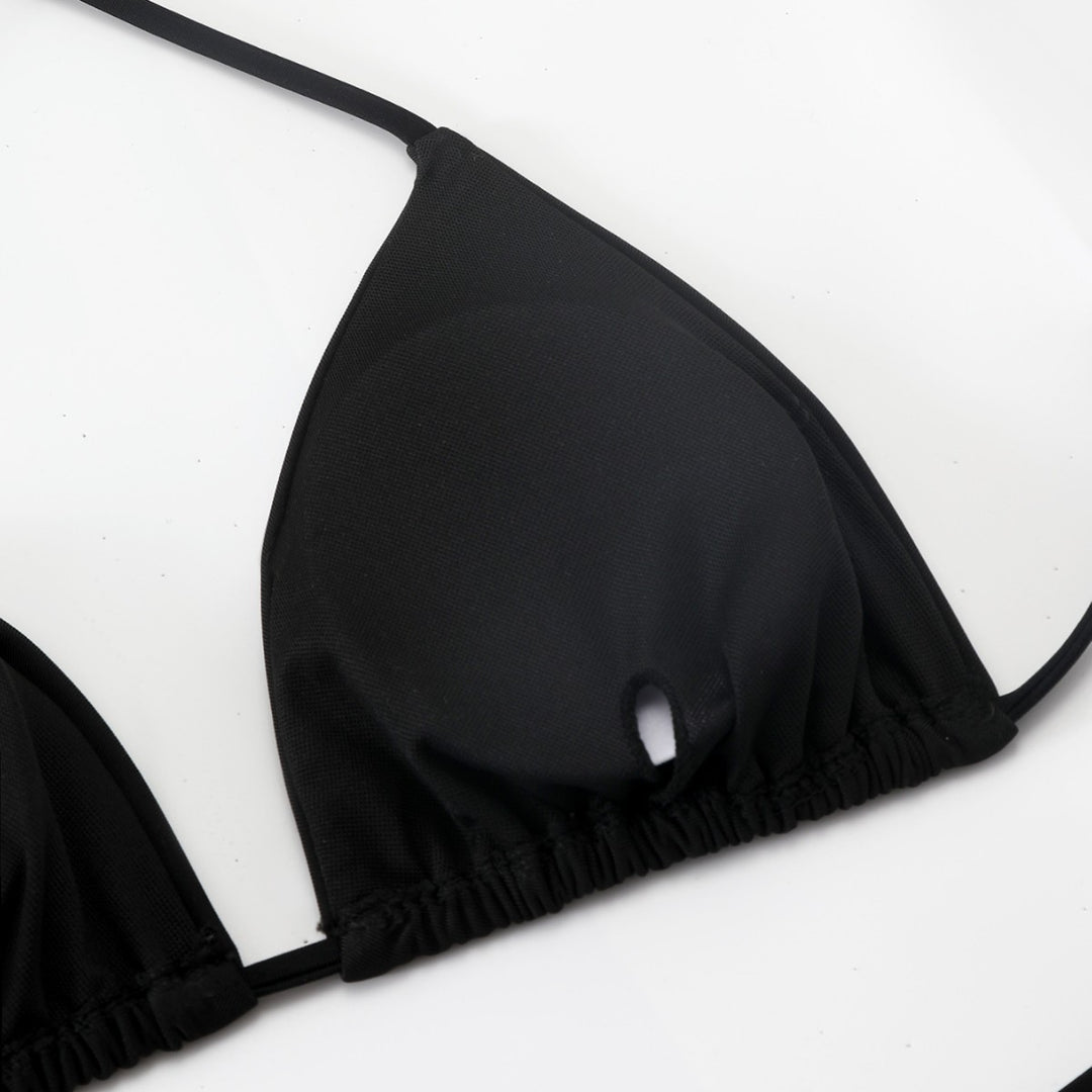 Dame strandvenligt kaftan-sæt med moderigtig palmeprint Skovae