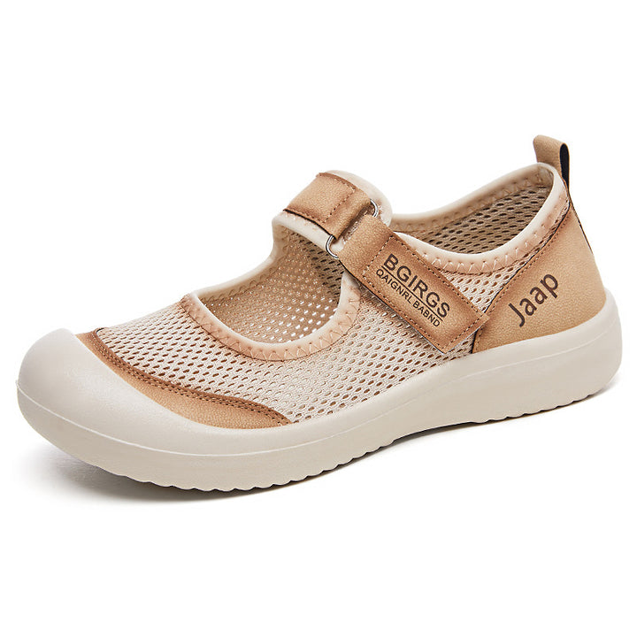 Femme Justerbare Åndbare Mesh Slipper Sko Stilla