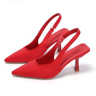 Dame Slingback Pumps med elegant spids Stilla