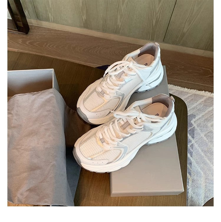 Dame Sporty Premium Sneakers med åndbart mesh-overmateriale og komfortabel dæmpning Stilla