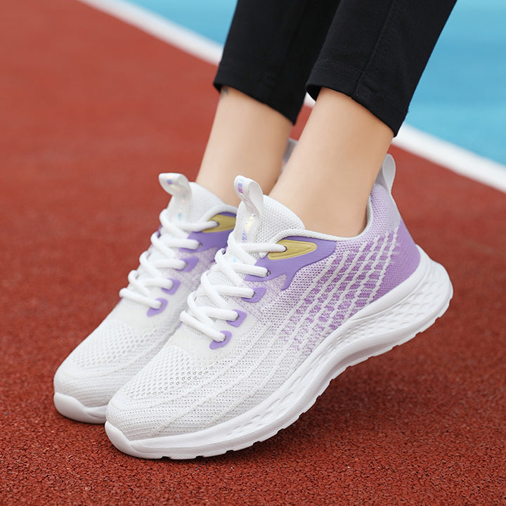 Dame nan lav præstations-sneakers med tredimensionelt mesh, reaktiv EVA-dæmpning og drageløkke Skovae