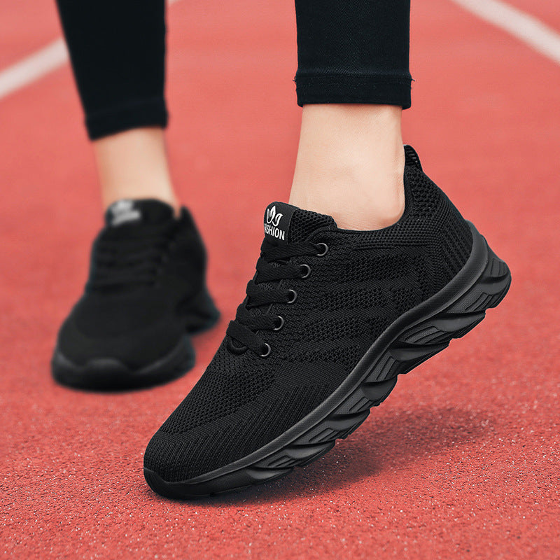 Unisex nan ultralette strik-sneaker med dæmpende skum sål og elastisk overdel Skovae