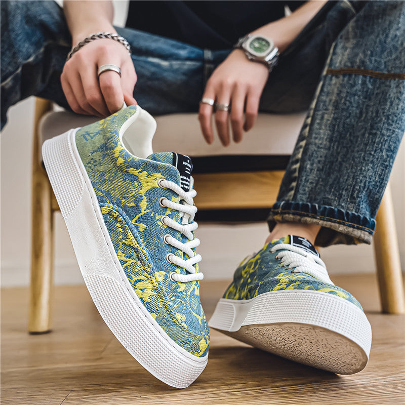 Herre Trendy Grafiktrykkede Sneakers Stilla