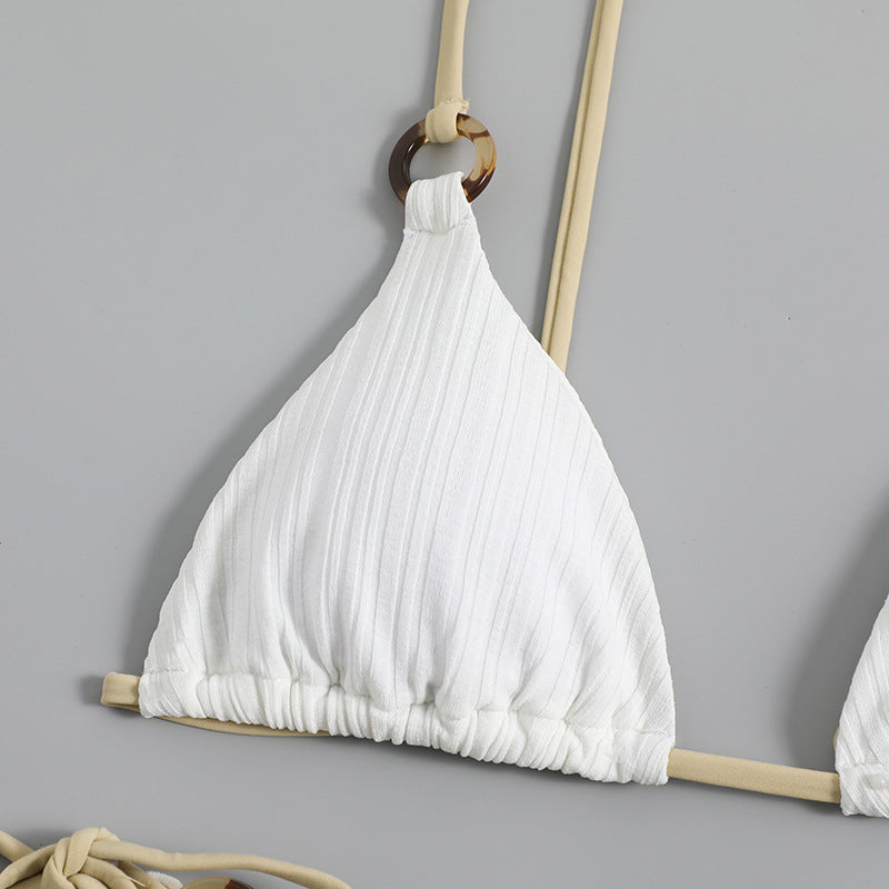 Dame bikinisæt med justerbare stropper og raffineret design Stilla