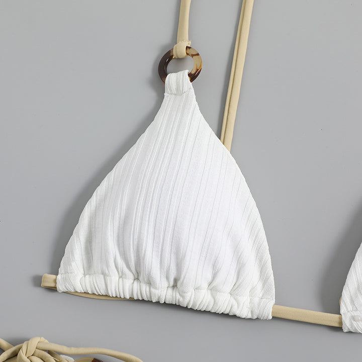 Dame bikinisæt med justerbare stropper og raffineret design Stilla