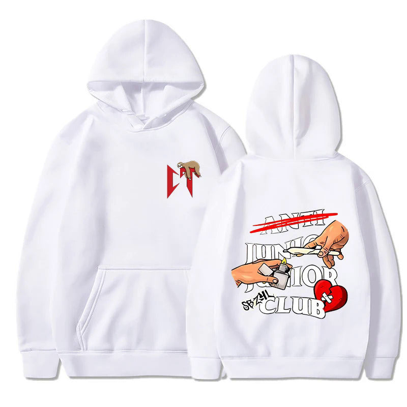 Dame hoodie med original grafisk design og komfortabel pasform Skovae