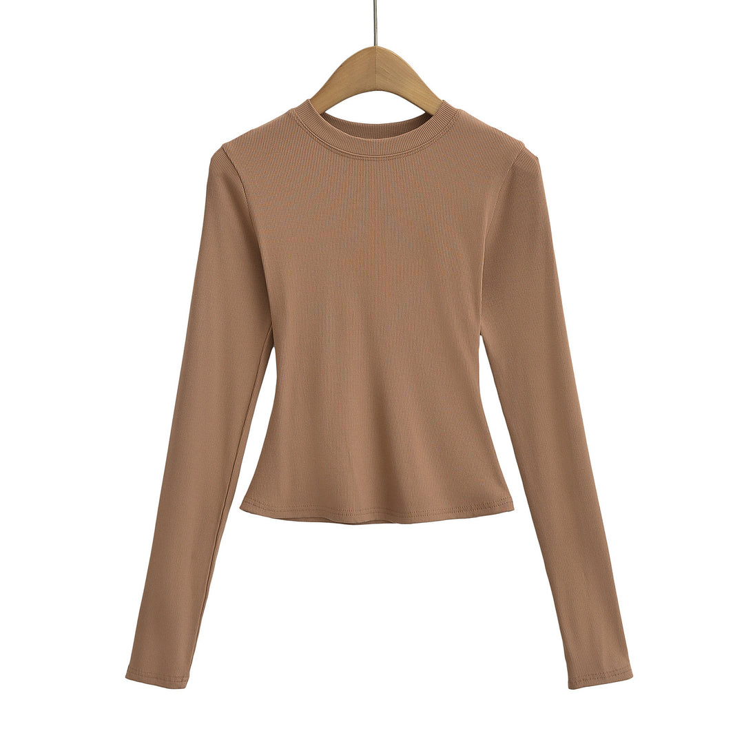 Dame Langærmet T-shirt med moderne snit og højkvalitetsmateriale Stilla