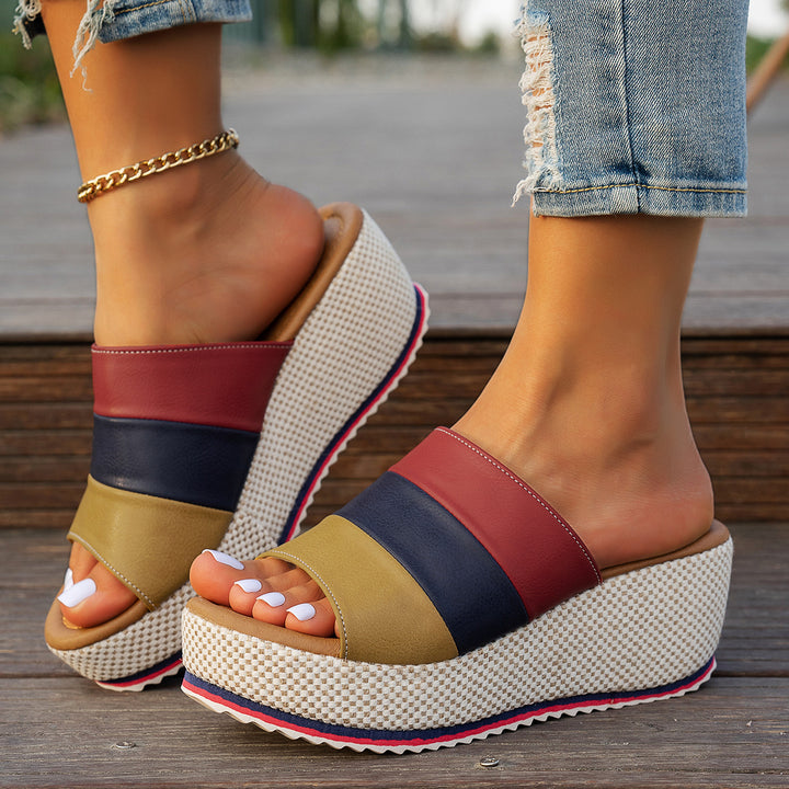 Dame plateau sandaler Stilla