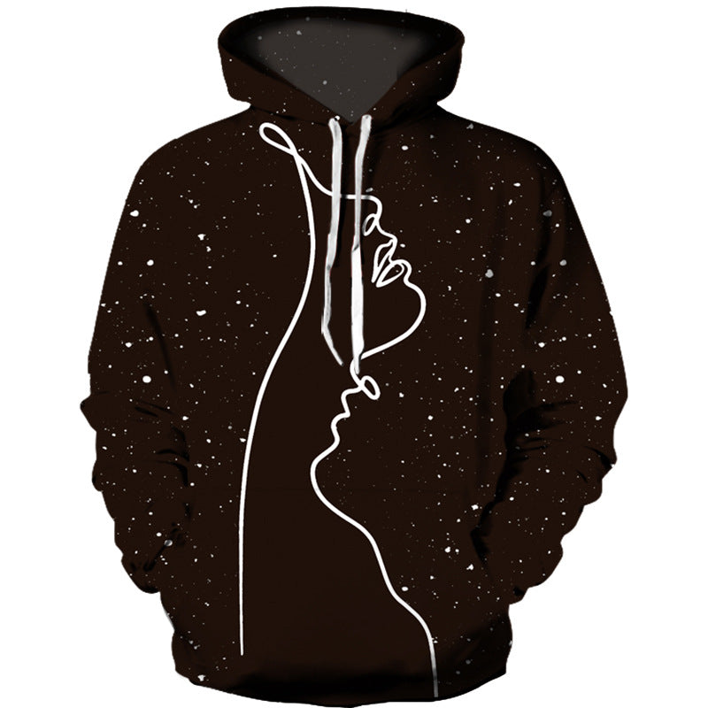 Dame hoodie med kreativt minimaldesign og behageligt blødt indvendigt foer Stilla