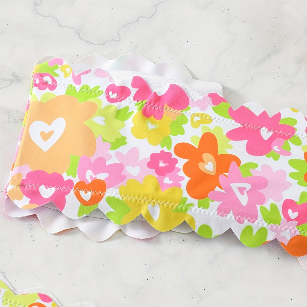 Dame bikini-sæt med floral mønster Skovae