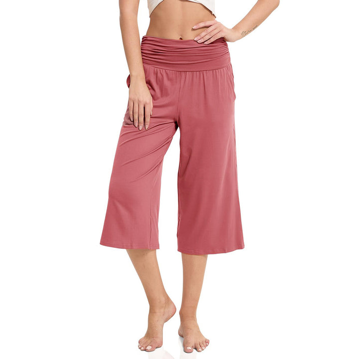 Dame Elegant og komfortabel Culotte-bukser med høj talje Stilla