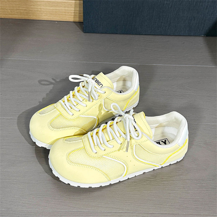 Dame Sporty Sneakers med åndbart mesh-overflade og stødabsorberende sål Stilla