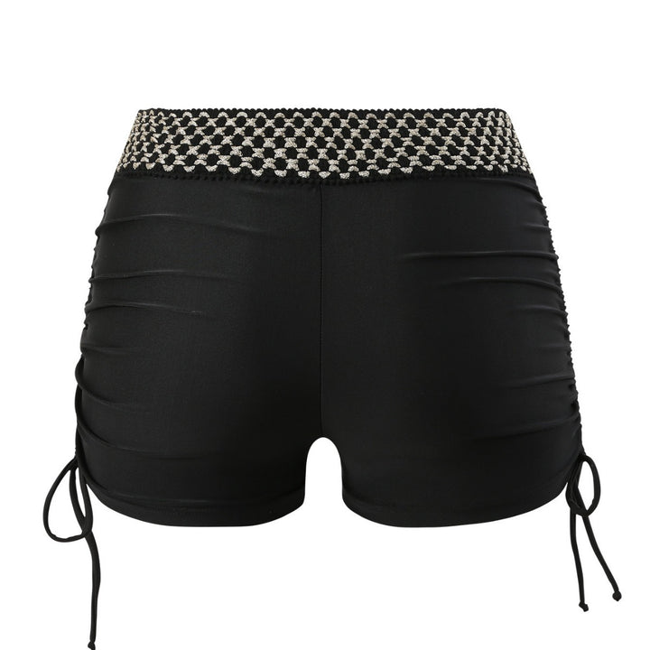 Damer justerbar rynke bade shorts Stilla