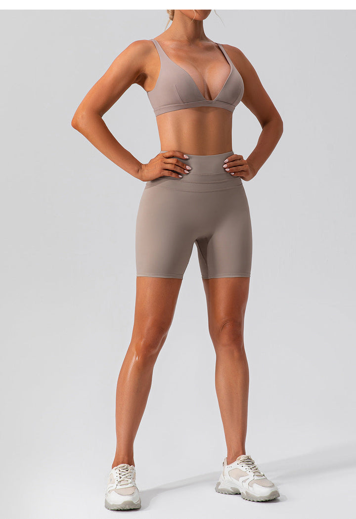 Stilla | Nude Feel Yoga Pants Hip Lift, Belly Shaping, Slim Fit Fitness Bukser Til Kvinder
