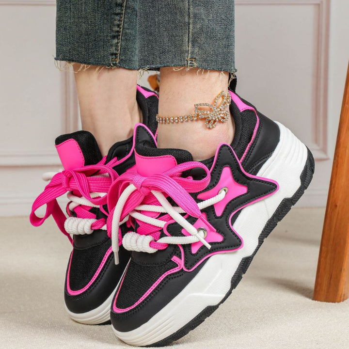 Dame Sporty Sneakers med trendy design Stilla