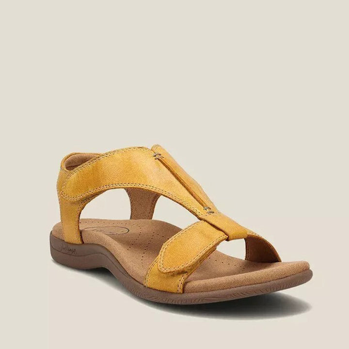Dame komfort-sandaler med justerbart remdesign og ergonomisk fodseng Stilla