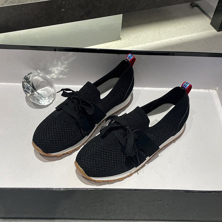 Dame Sporty Mesh-Sneakers med åndbart overdækning Stilla